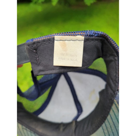 Vintage Denim Mississippi Limestone Corporation Snapback Hat Made in USA - Picture 3 of 3